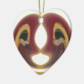 Hakuna Matata African Tratidional Tribe Afbeelding Keramisch Ornament (Links)