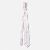 Hakuna Matata – Afrikaanse tribale tekstkunst Stropdas (Achterkant)