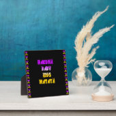 Hakuna Matata Baby en Kinder kunstdruk Fotoplaat (Insitu)