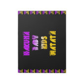 Hakuna Matata Baby en Kinder kunstdruk Notitieblok (Linkerzijde)