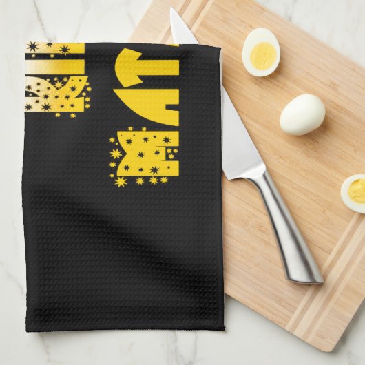 Hakuna Matata Baby en Kinder kunstdruk Theedoek (Quarter Fold)