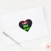 Hakuna Matata Baby Kinder Gifts verbluffende kleur Hart Sticker (Envelop)