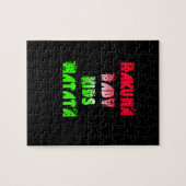 Hakuna Matata Baby Kinder Gifts verbluffende kleur Legpuzzel (Horizontaal)