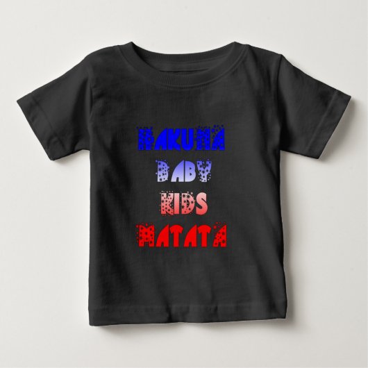 Hakuna Matata Baby & Kinderen: Frans Kleurontwerp (Voorkant)