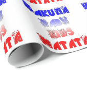 Hakuna Matata Baby & Kinderen: Frans Kleurontwerp Cadeaupapier (Rol Hoek)