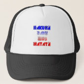 Hakuna Matata Baby & Kinderen: Frans Kleurontwerp Trucker Pet (Voorkant)
