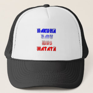 Hakuna Matata Baby & Kinderen: Frans Kleurontwerp Trucker Pet