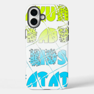 Hakuna Matata Baby Kinderen Happy Colors Art Print iPhone 16 Plus Hoesje