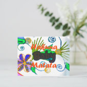 Hakuna Matata Baby.png Briefkaart (Staand voorkant)
