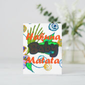 Hakuna Matata Baby.png Briefkaart (Staand voorkant)