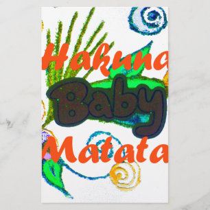 Hakuna Matata Baby.png Briefpapier