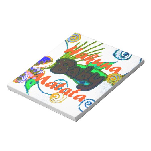 Hakuna Matata Baby.png Notitieblok (Linkerzijde)