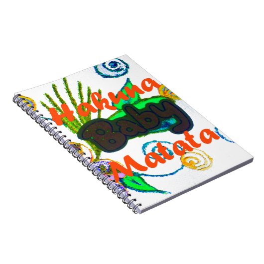 Hakuna Matata Baby.png Notitieboek (Rechterzijde)