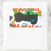 Hakuna Matata Baby.png Rechthoekige Sticker (Tas)