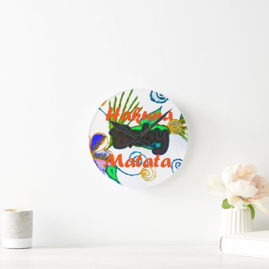 Hakuna Matata Baby.png Ronde Klok (Huis)
