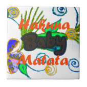 Hakuna Matata Baby.png Tegeltje (Voorkant)