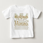 Hakuna Matata Baby T-shirt-Shirt (Voorkant)