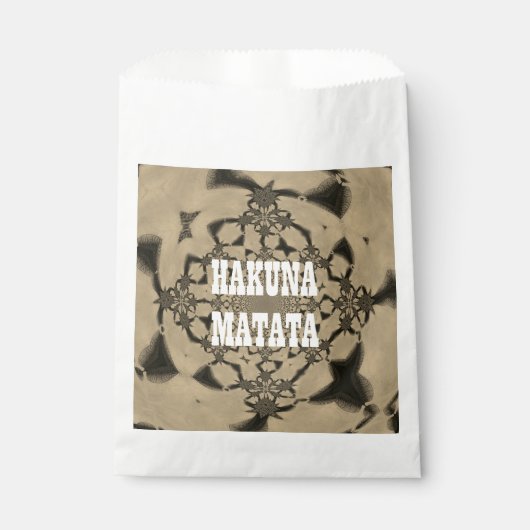Hakuna Matata Bedankzakje (Voorkant)
