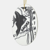 Hakuna Matata Big Little Fish.png Keramisch Ornament (Links)