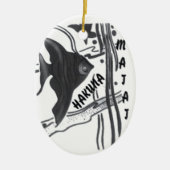 Hakuna Matata Big Little Fish.png Keramisch Ornament (Voorkant)