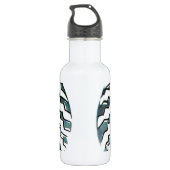 Hakuna Matata Blue Triangle Style.png Waterfles (Achterkant)