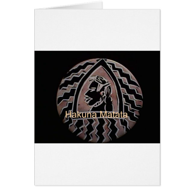 Hakuna Matata Bongo Flavour. (Voorkant)