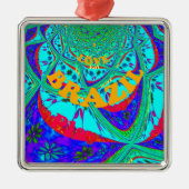 Hakuna Matata Brazil Festival kleuren.png Metalen Ornament (Voorkant)