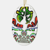 Hakuna Matata Brazil Gift Keramisch Ornament (Links)