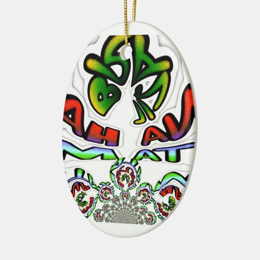 Hakuna Matata Brazil Gift Keramisch Ornament (Links)