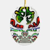 Hakuna Matata Brazil Gift Keramisch Ornament (Voorkant)