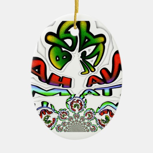 Hakuna Matata Brazil Gift Keramisch Ornament (Voorkant)