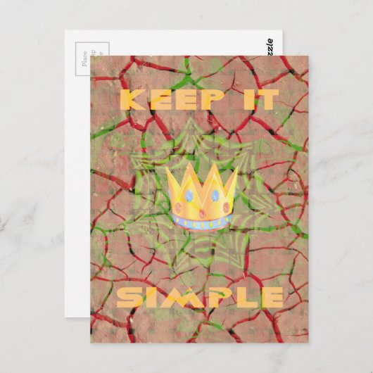 Hakuna matata briefkaart (Voorkant / Achterkant)