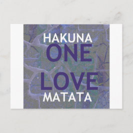 HAKUNA MATATA BRIEFKAART