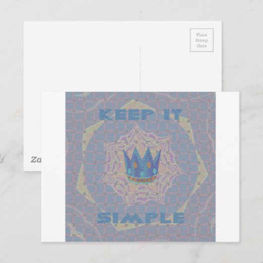 Hakuna matata briefkaart (Voorkant / Achterkant)