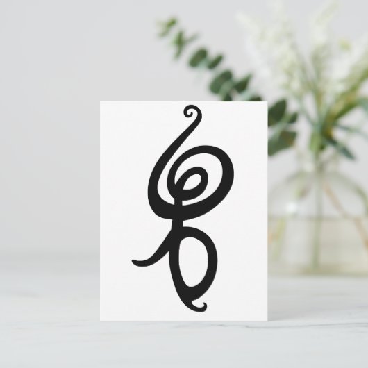 Hakuna Matata Briefkaart (Staand voorkant)