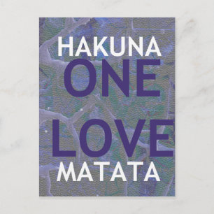 HAKUNA MATATA BRIEFKAART