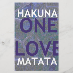 HAKUNA MATATA BRIEFPAPIER