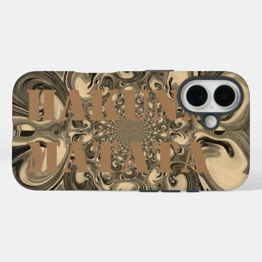 Hakuna Matata Case-Mate iPhone Case (Achterkant (horizontaal))