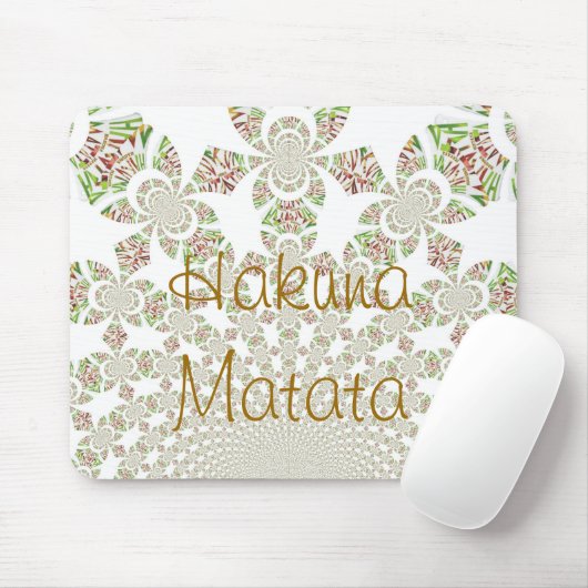 Hakuna Matata Chic Mousepad Muismat (Met muis)
