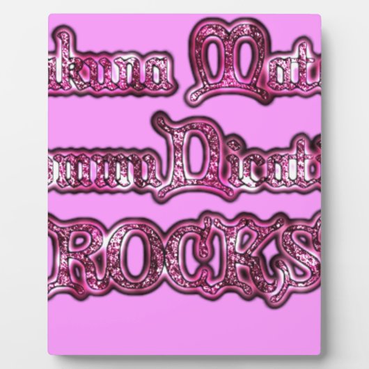 Hakuna Matata Communicatie ROCKS Kunstprint Fotoplaat (Voorkant)