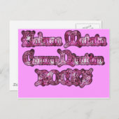 Hakuna Matata Communication ROCKS Kunstdruk Briefkaart (Voorkant / Achterkant)