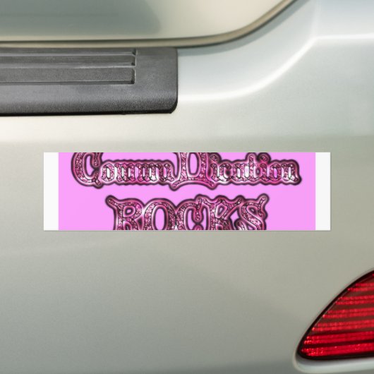 Hakuna Matata Communication ROCKS Kunstdruk Bumpersticker (Op auto)