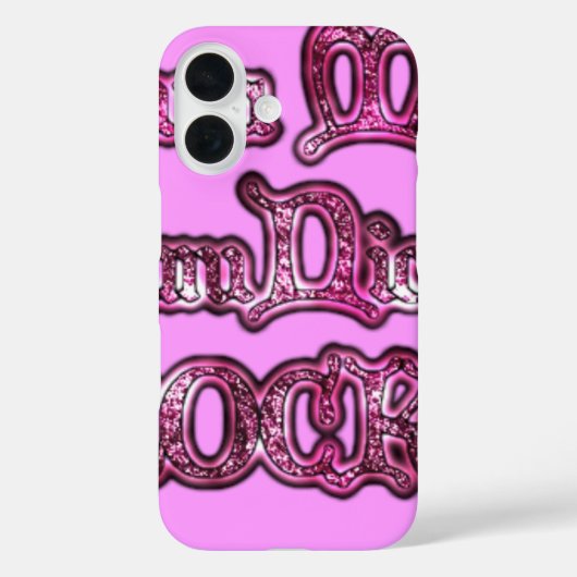 Hakuna Matata Communication ROCKS Kunstdruk Case-Mate iPhone Case (Achterkant)