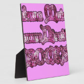 Hakuna Matata Communication ROCKS Kunstdruk Fotoplaat (Zijkant)