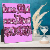 Hakuna Matata Communication ROCKS Kunstdruk Fotoplaat (Zijkant)