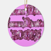 Hakuna Matata Communication ROCKS Kunstdruk Keramisch Ornament (Links)