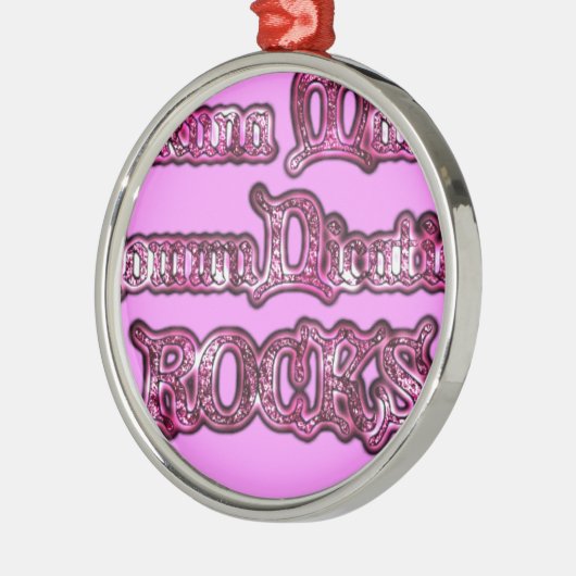 Hakuna Matata Communication ROCKS Kunstdruk Metalen Ornament (Links)