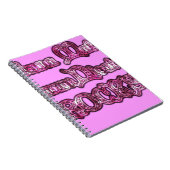 Hakuna Matata Communication ROCKS Kunstdruk Notitieboek (Rechterzijde)