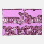 Hakuna Matata Communication ROCKS Kunstdruk Theedoek (Horizontaal)