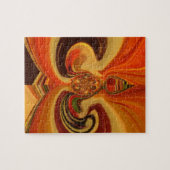 Hakuna Matata Cool Retro  bloemen design.jp Legpuzzel (Horizontaal)